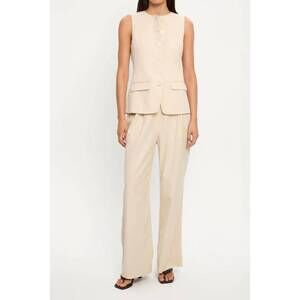 NEW KIVARI hazel vest in cream